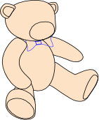 bear colour fill